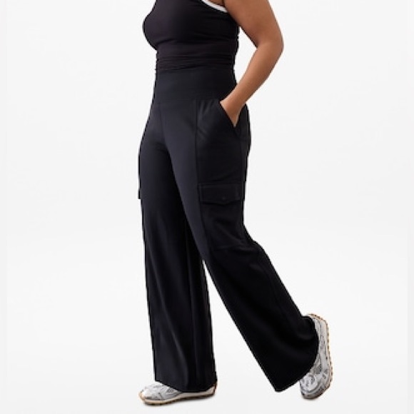 Athleta Venice High Rise Wide Leg Cargo Pant 31” 411453 size 1X - Picture 1 of 7